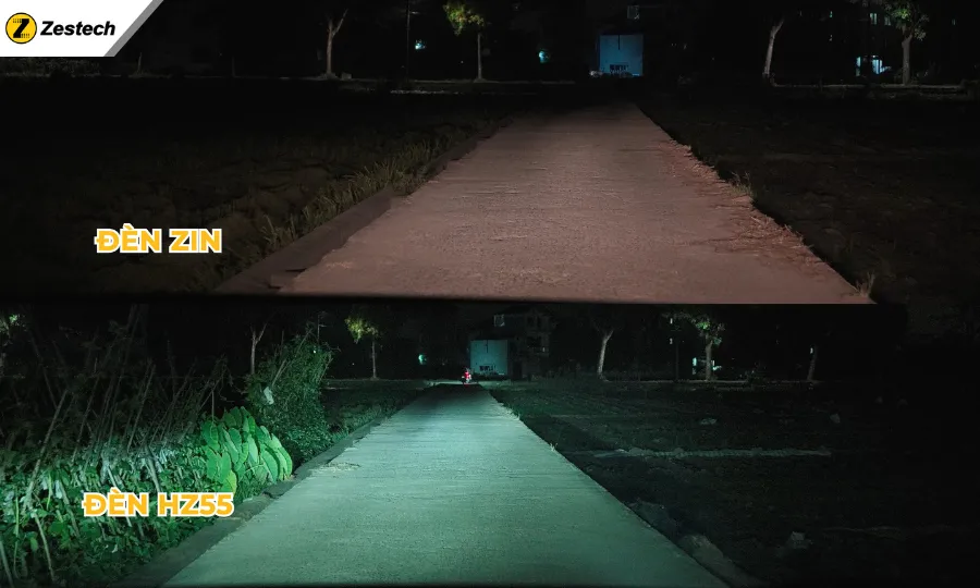 Ánh sáng không bị ám vàng như đèn halogen, cân bằng giữa độ sáng và sự dịu mắt