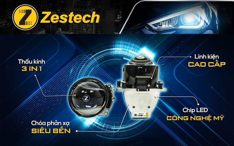 Thiết kế và cấu tạo của đèn bi Led A5 New